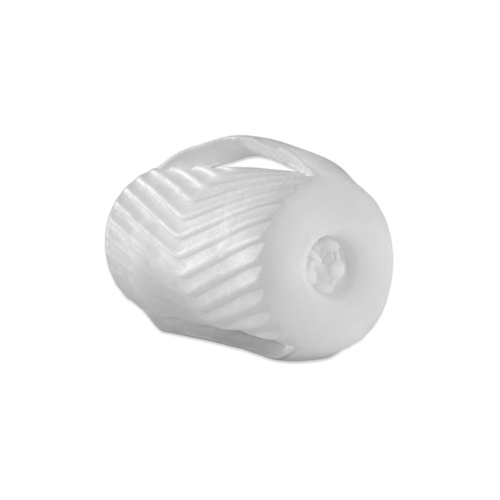 Perfect Fit Male Masturbator W/Grip Clear