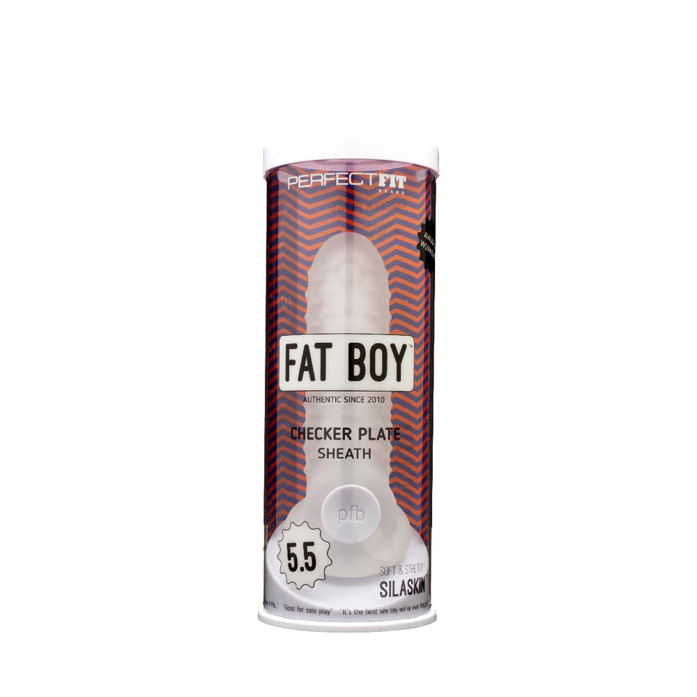 Fat Boy Checker Plate Sheath Clear
