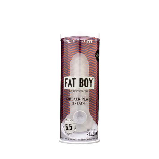 Fat Boy Checker Plate Sheath Clear