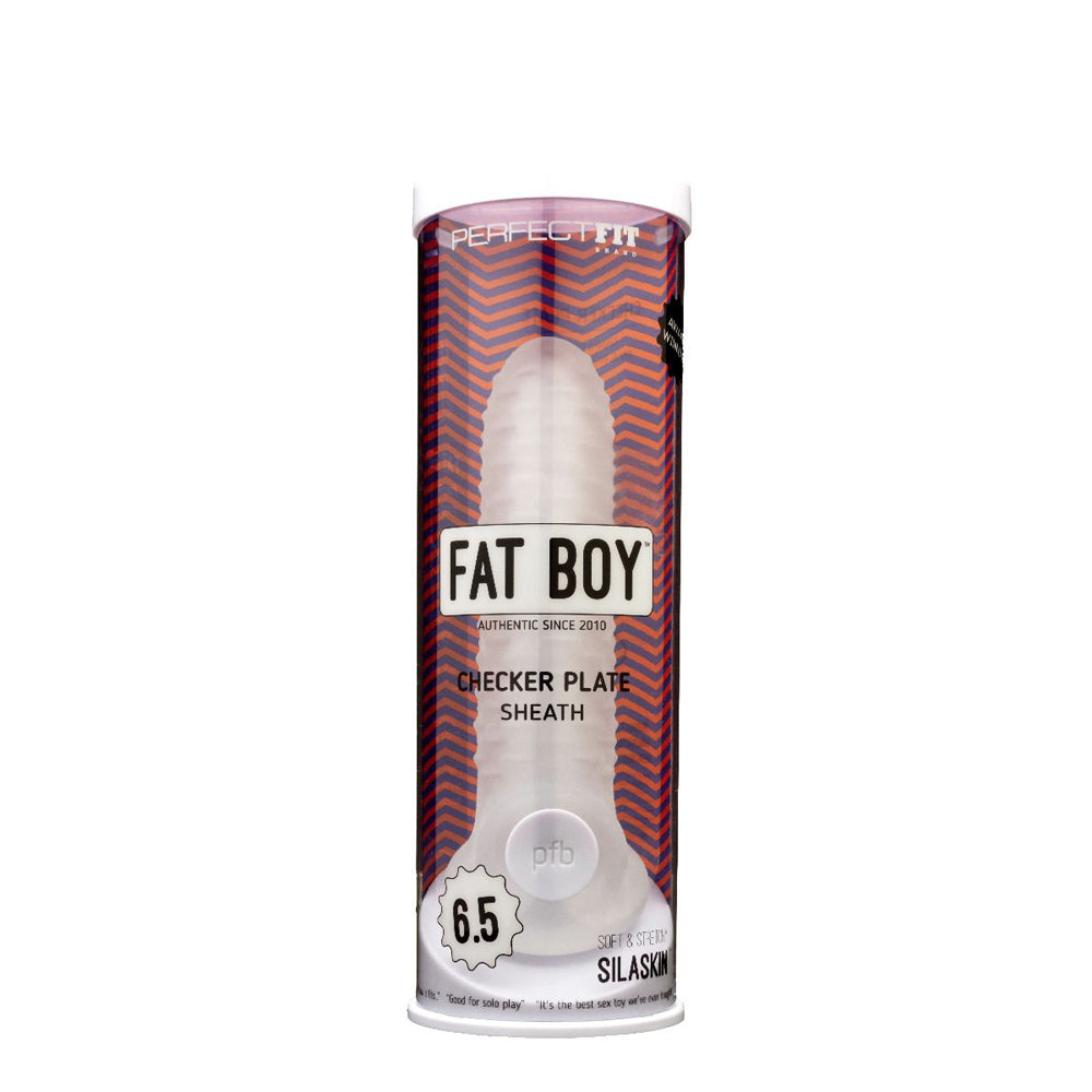 Fat Boy Checker Plate Sheath Clear