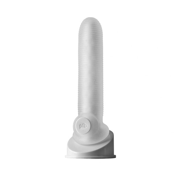 Fat Boy Micro Ribbed Sheath 7.5" Clear