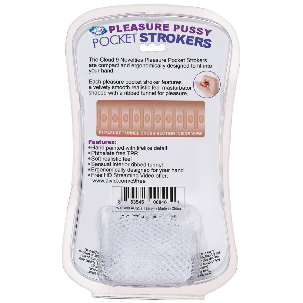 Cloud 9 Pussy Pocket Stroker Flesh