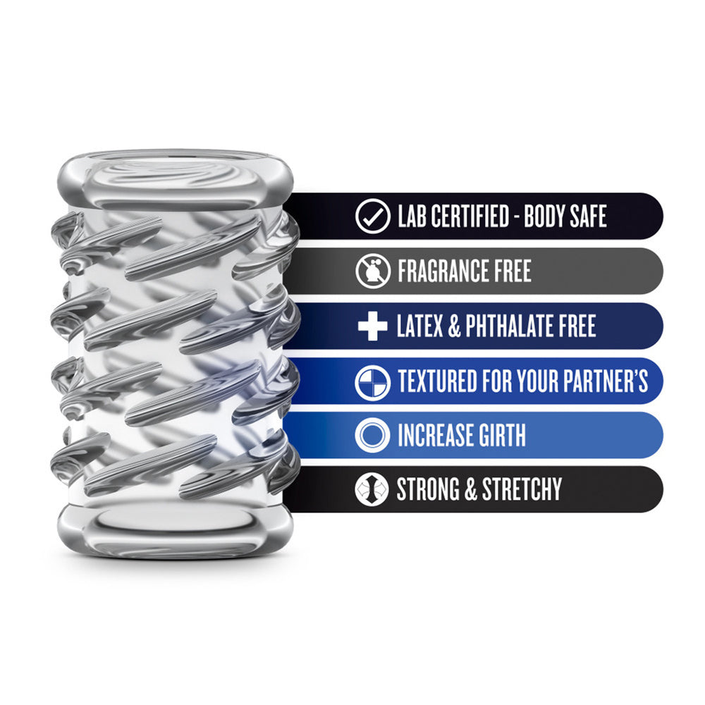 STAY HARD - COCK SLEEVE KIT - CLEAR