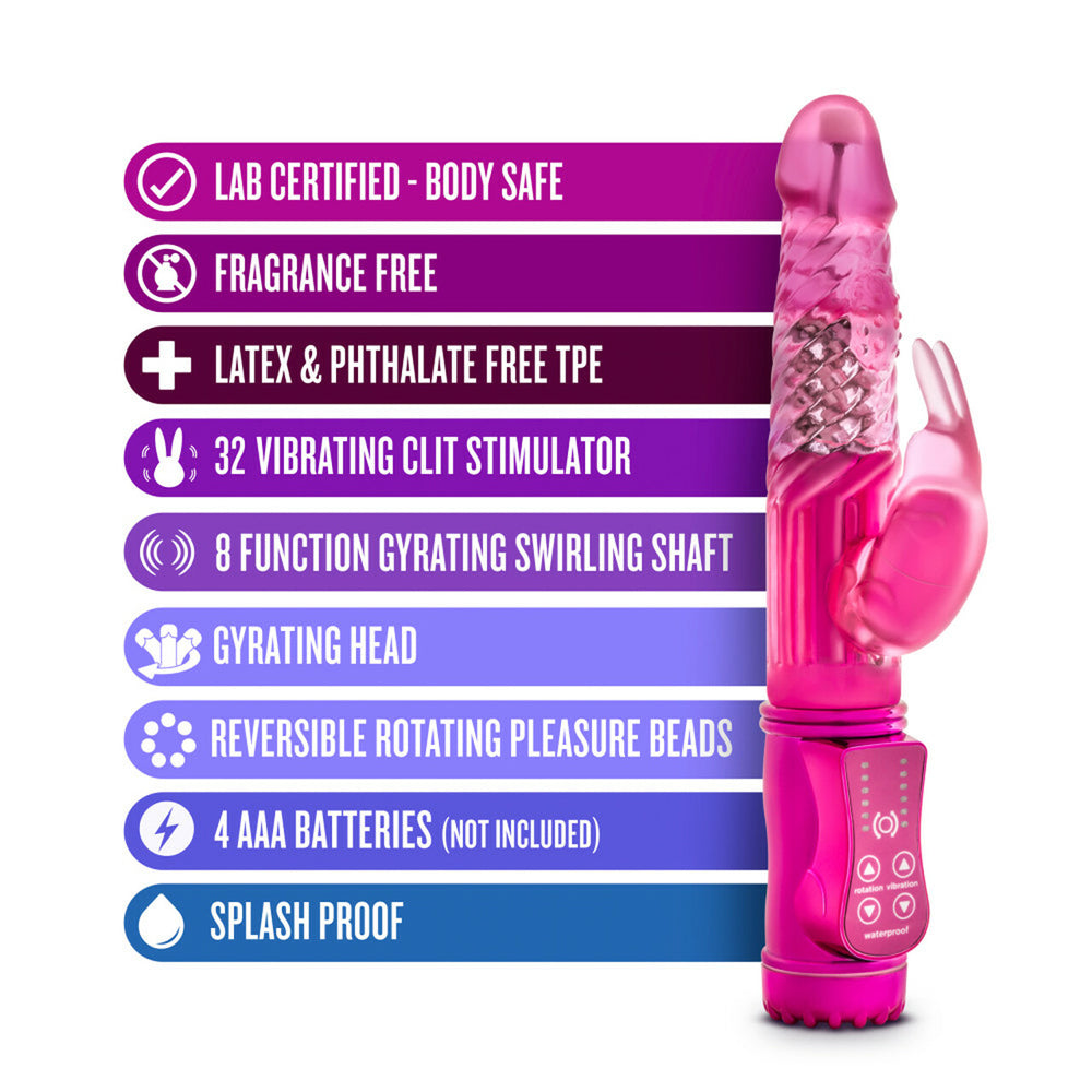 Sexy Things Romping Rabbit Fuchsia