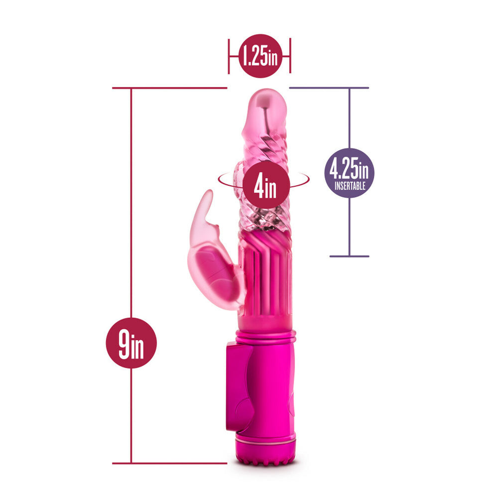Sexy Things Romping Rabbit Fuchsia