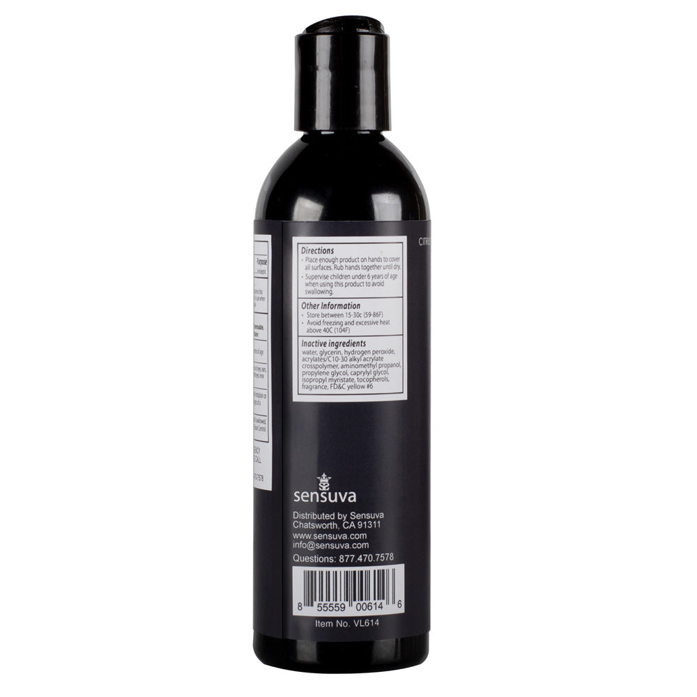 Sensuva Hand Sanitizer 8.12 oz.