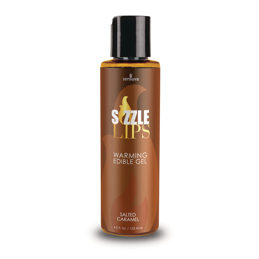 Sizzle Lips Salted Caramel Warming Gel 4.2 oz.