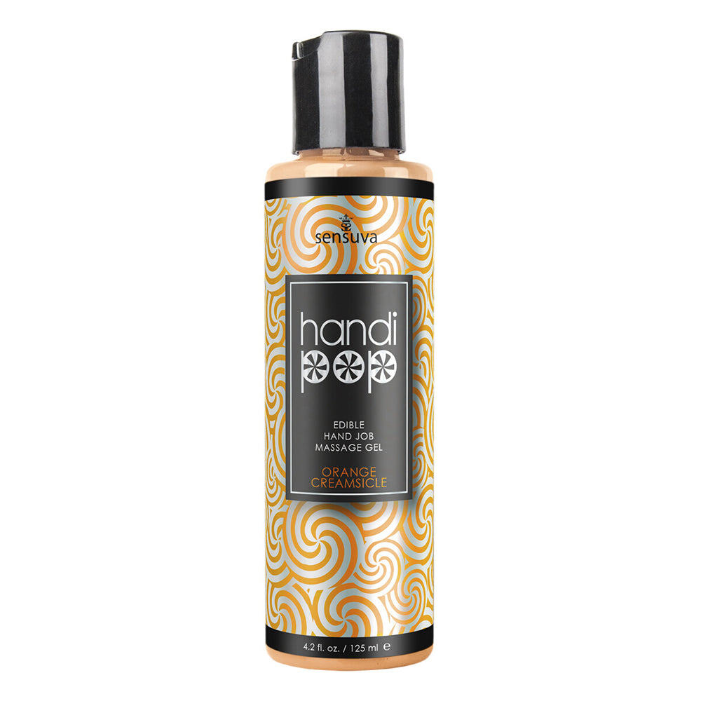 Handipop Orange Creamsicle Hand Job Massage Gel 4.2 oz.