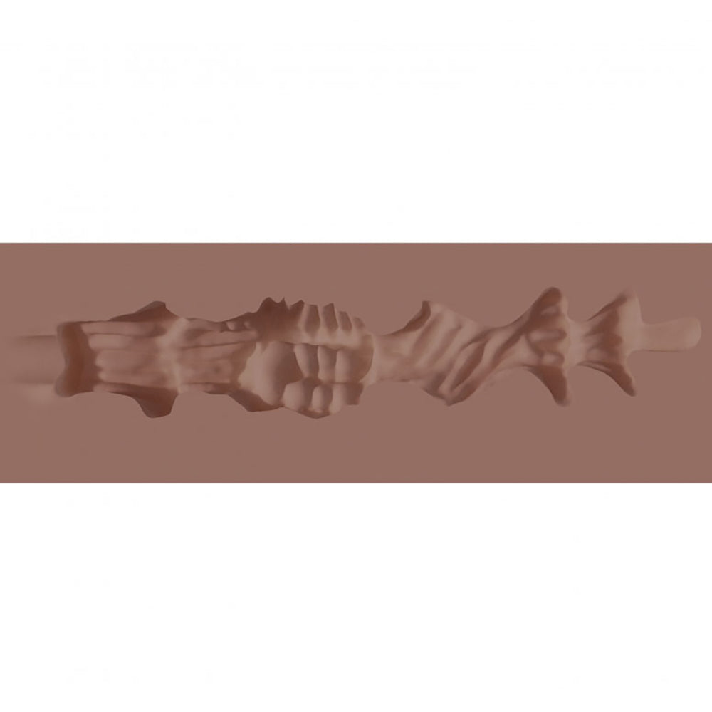 Xkin Raw Velvet Vice TPE Large Masturbator 335G Brown