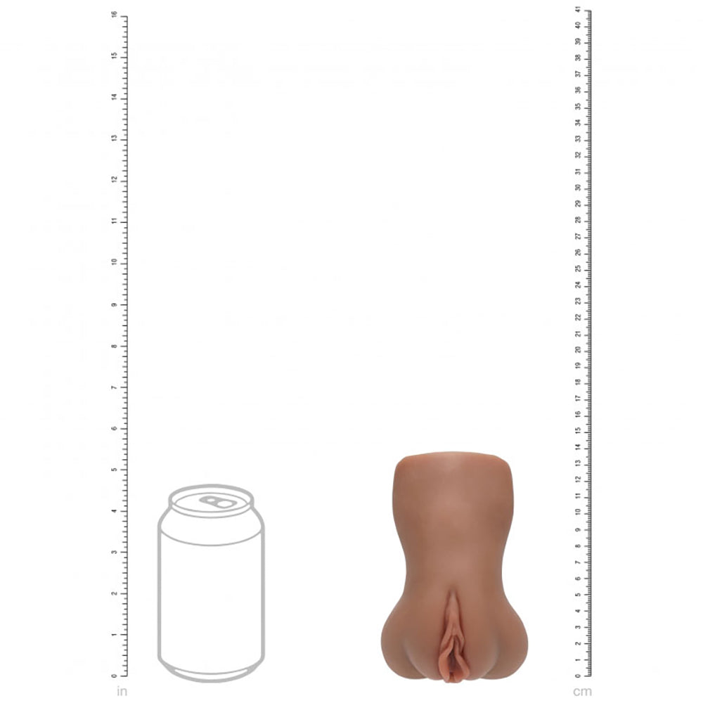 Xkin Raw Velvet Vice TPE Large Masturbator 335G Brown