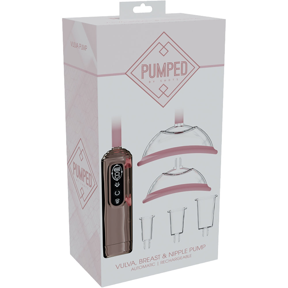 Pumped Vulva, Breast And Nipple Pump Rose Gold
