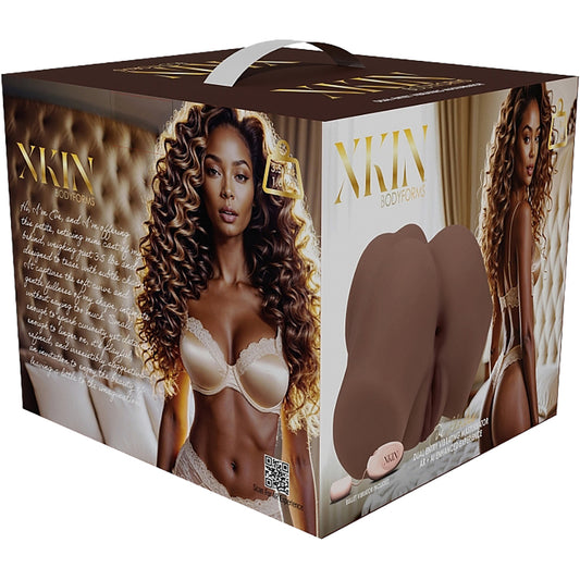 Xkin Eve Rhodes Bodyforms Masturbator 3.5 lbs Brown