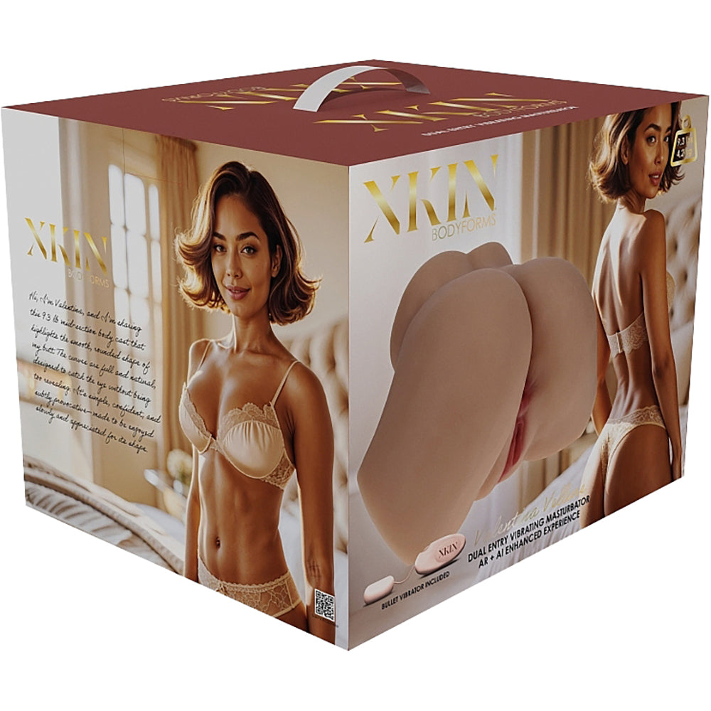 Xkin Valentina Vellure Bodyforms Masturbator 9.3 lbs Tan