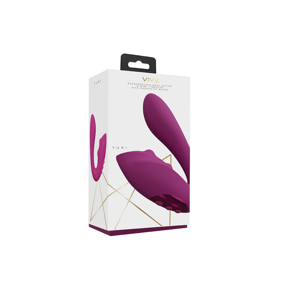 Vive Yuki Dual G-Spot Vibrator With Beads