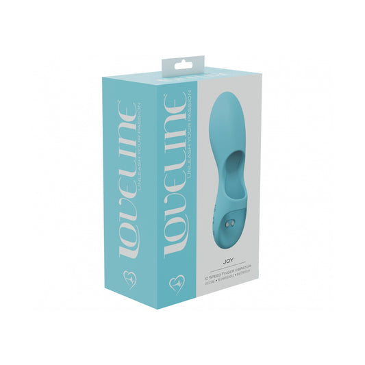 Joy 10 Speed Finger Vibe Silicone Rechargeable Waterproof