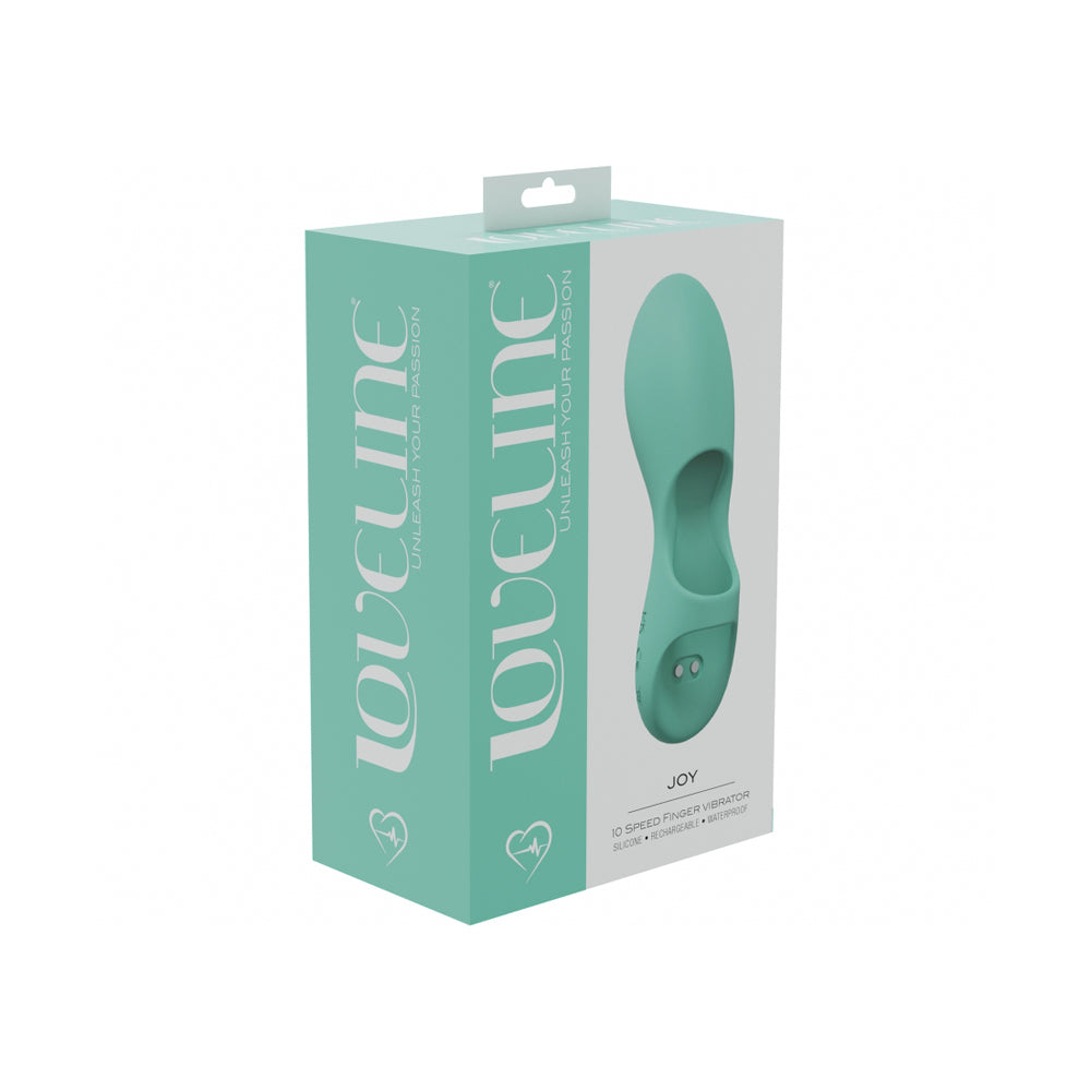 Joy 10 Speed Finger Vibe Silicone Rechargeable Waterproof