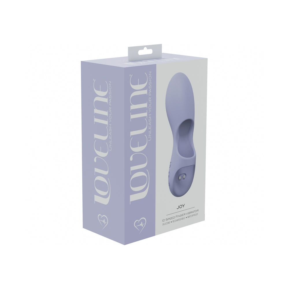 Joy 10 Speed Finger Vibe Silicone Rechargeable Waterproof