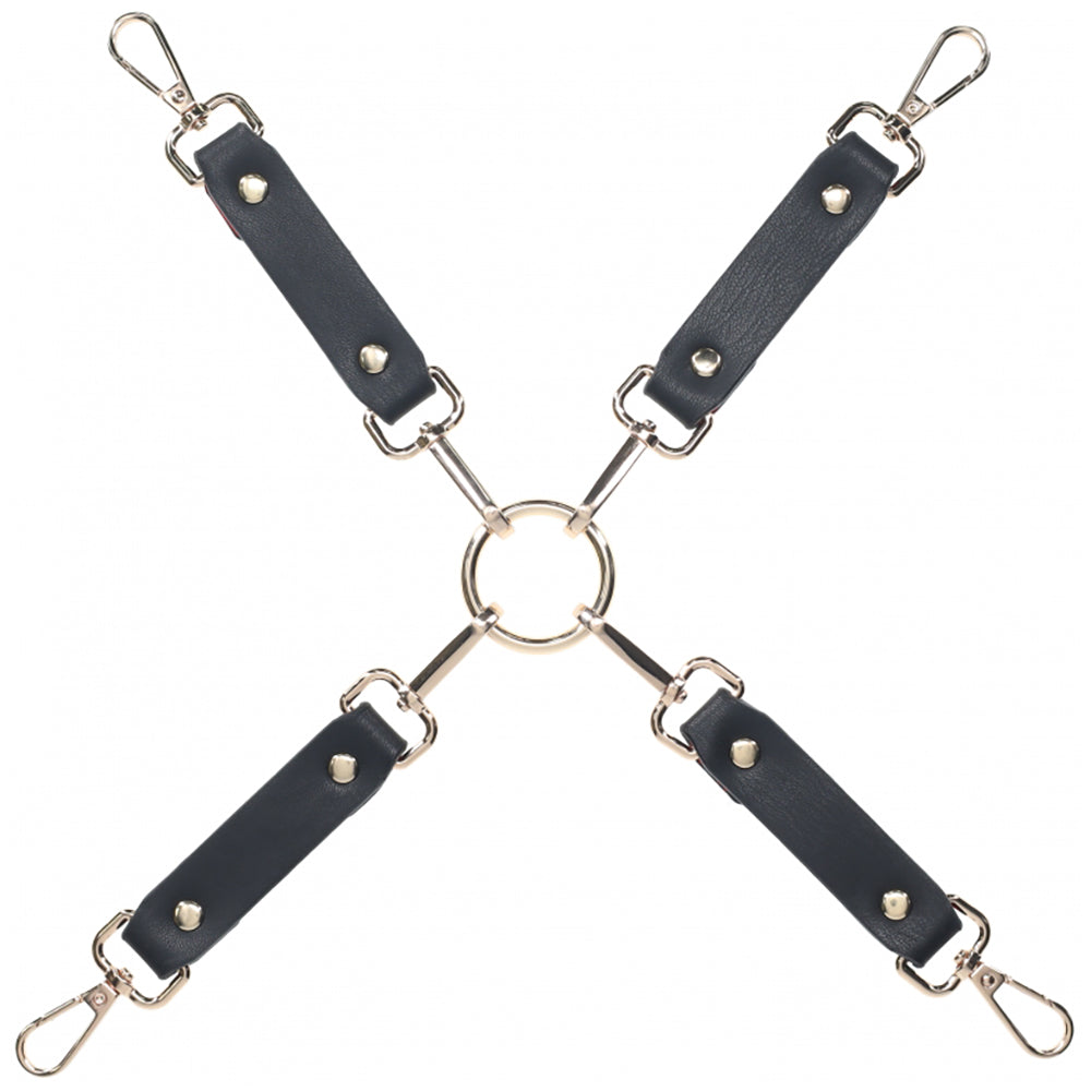 Ouch! Milan Collection Hogtie Connectors Black/Red
