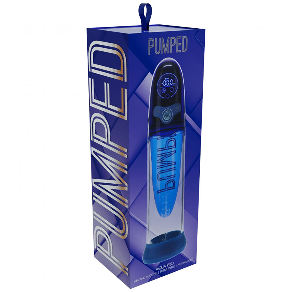 Pumped Aqua-Pro Submersible Automatic AI Enabled Blue