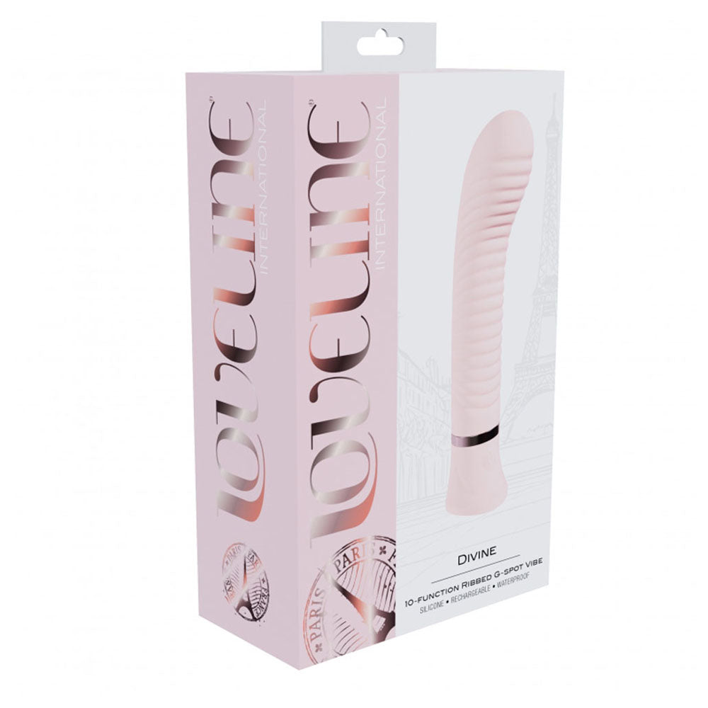 Loveline Divine Ribbed G-Spot Vibe