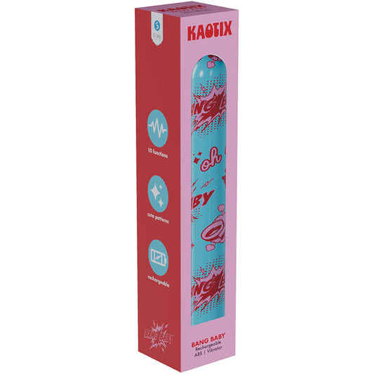 Sli Kaotix Bang Baby Vibrator Blue