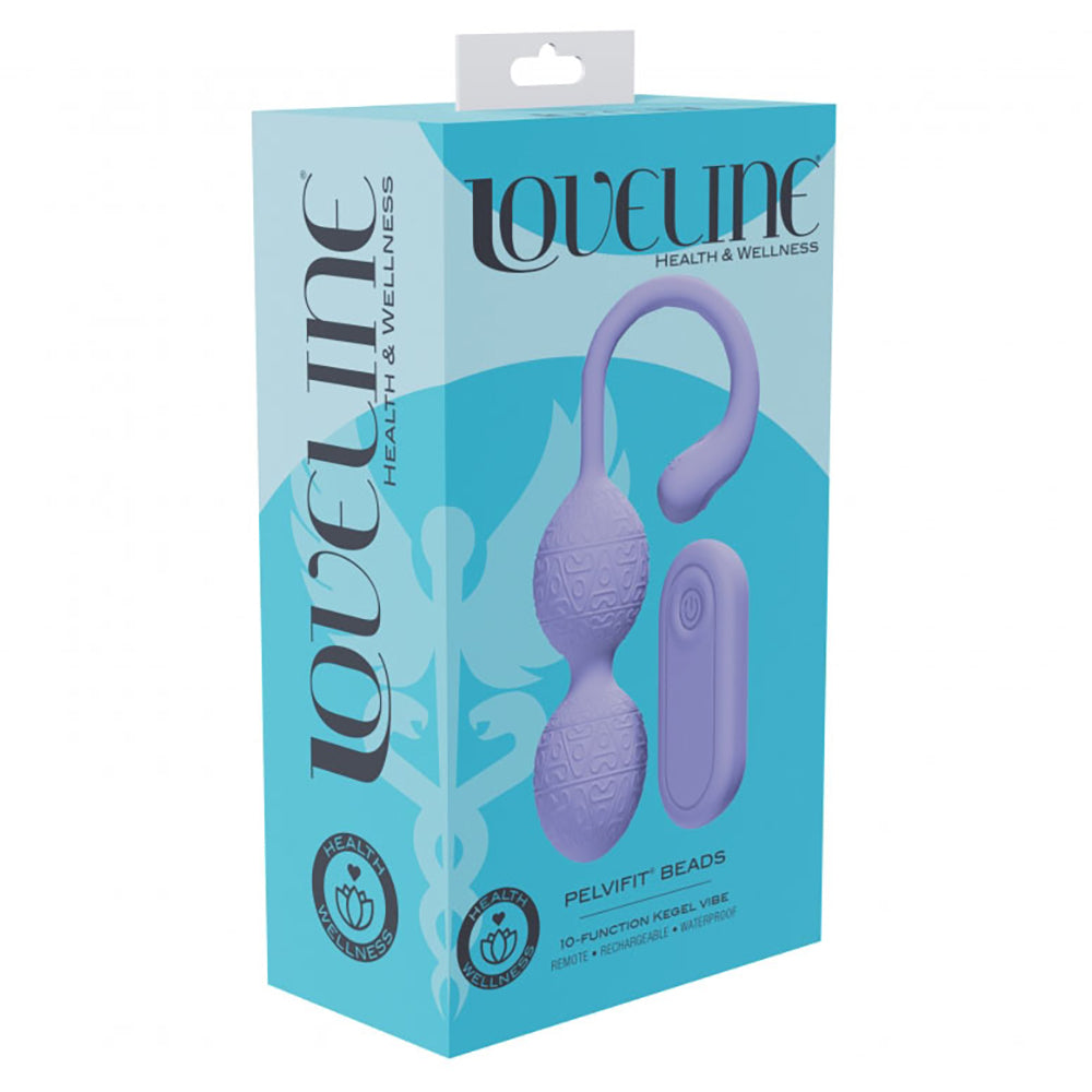 Loveline Pelvifit Kegel Beads Vibe W/ Remote