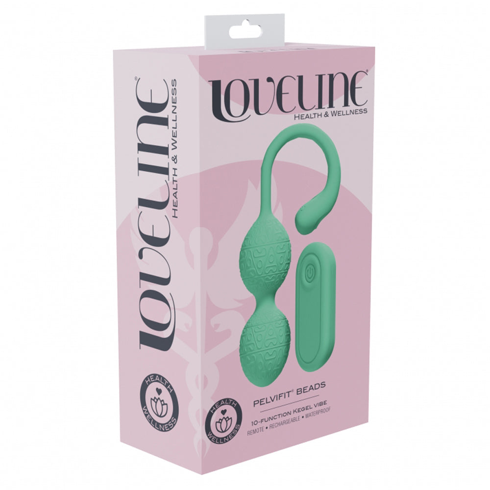 Loveline Pelvifit Kegel Beads Vibe W/ Remote