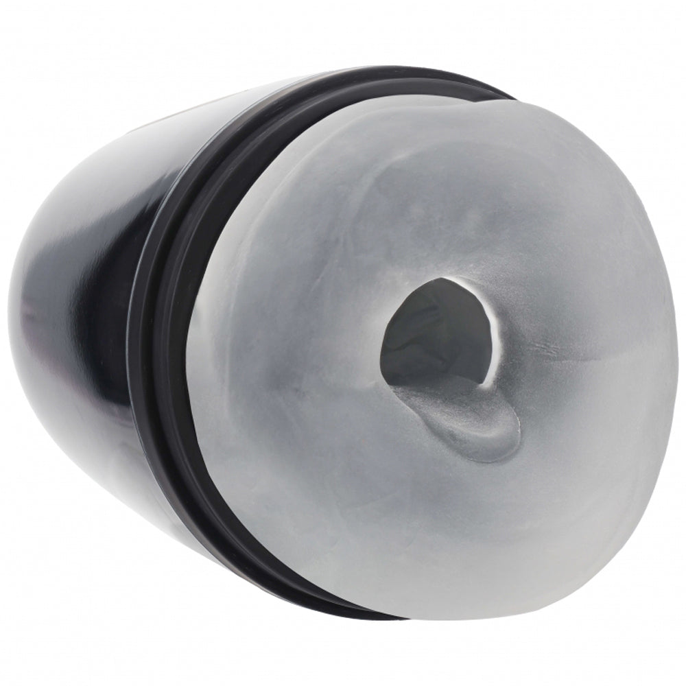Pumped Vibrobator Masturbator Gun Metal