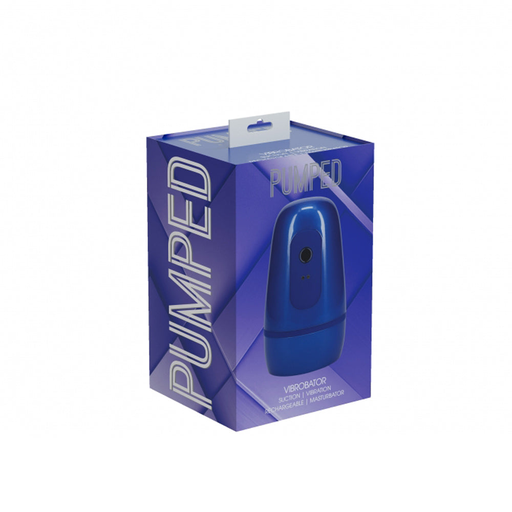 Pumped Vibrobator Masturbator Metallic
