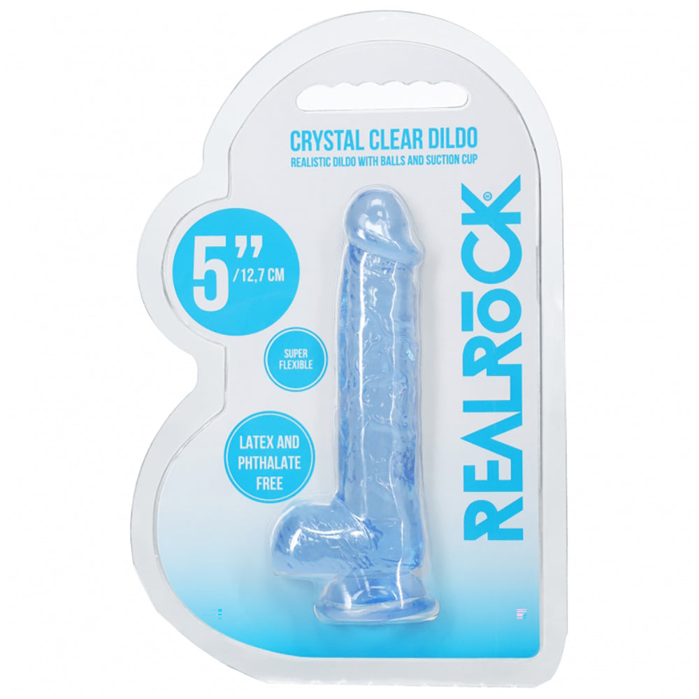 Realrock Realistic Dildo With Balls 5"