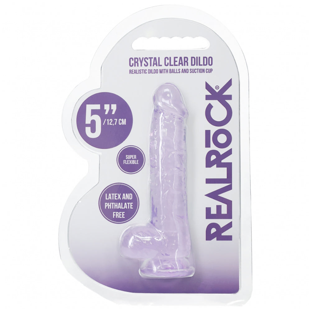 Realrock Realistic Dildo With Balls 5"