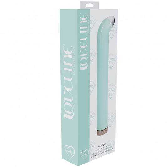 Loveline Aurora 6.3" G-Spot Glass Vibrator