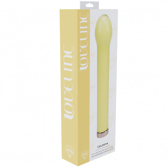 Loveline Celestia 6.3" Bulb Tip Glass Vibrator