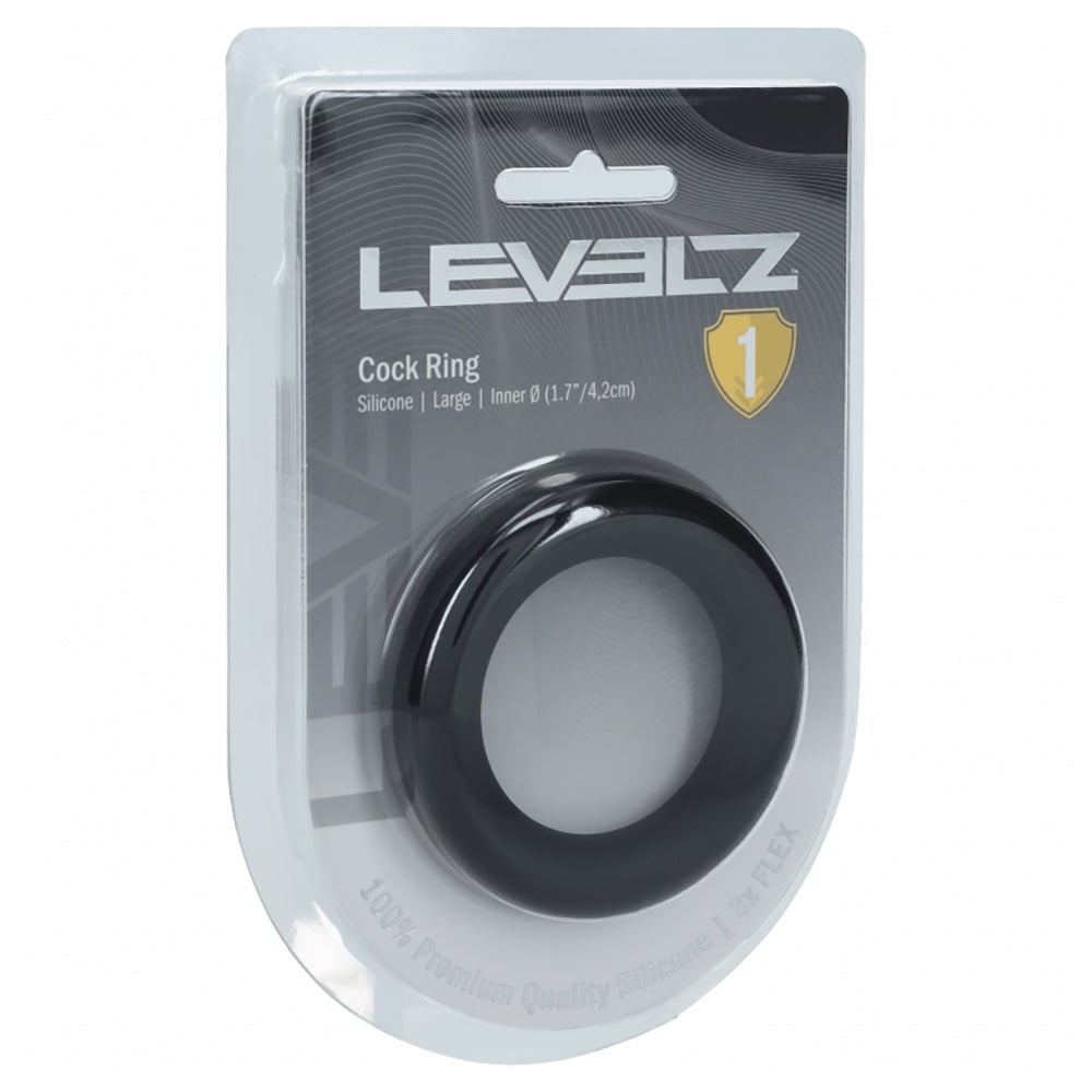 Levelz Liquid Silicone Cock Ring L