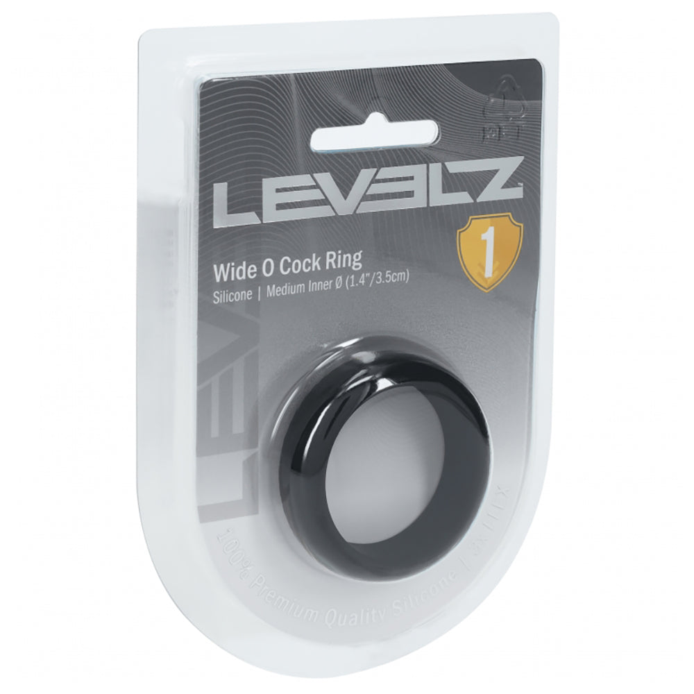 Levelz Wide O Silicone Cock Ring M 35mm