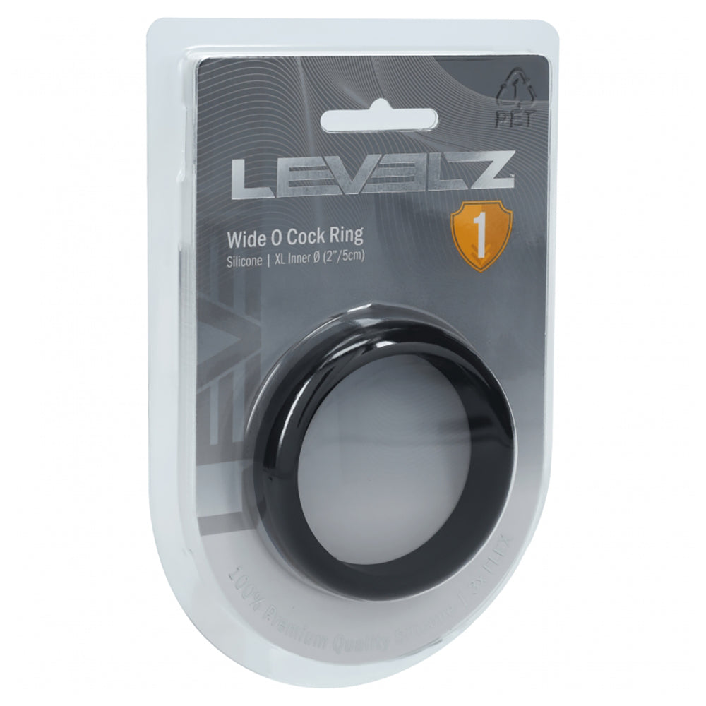 Levelz Wide O Silicone Cock Ring XL 50mm