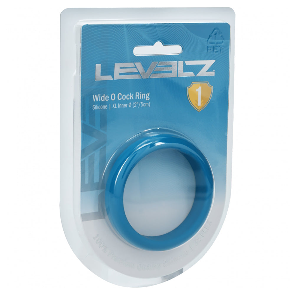 Levelz Wide O Silicone Cock Ring XL 50mm