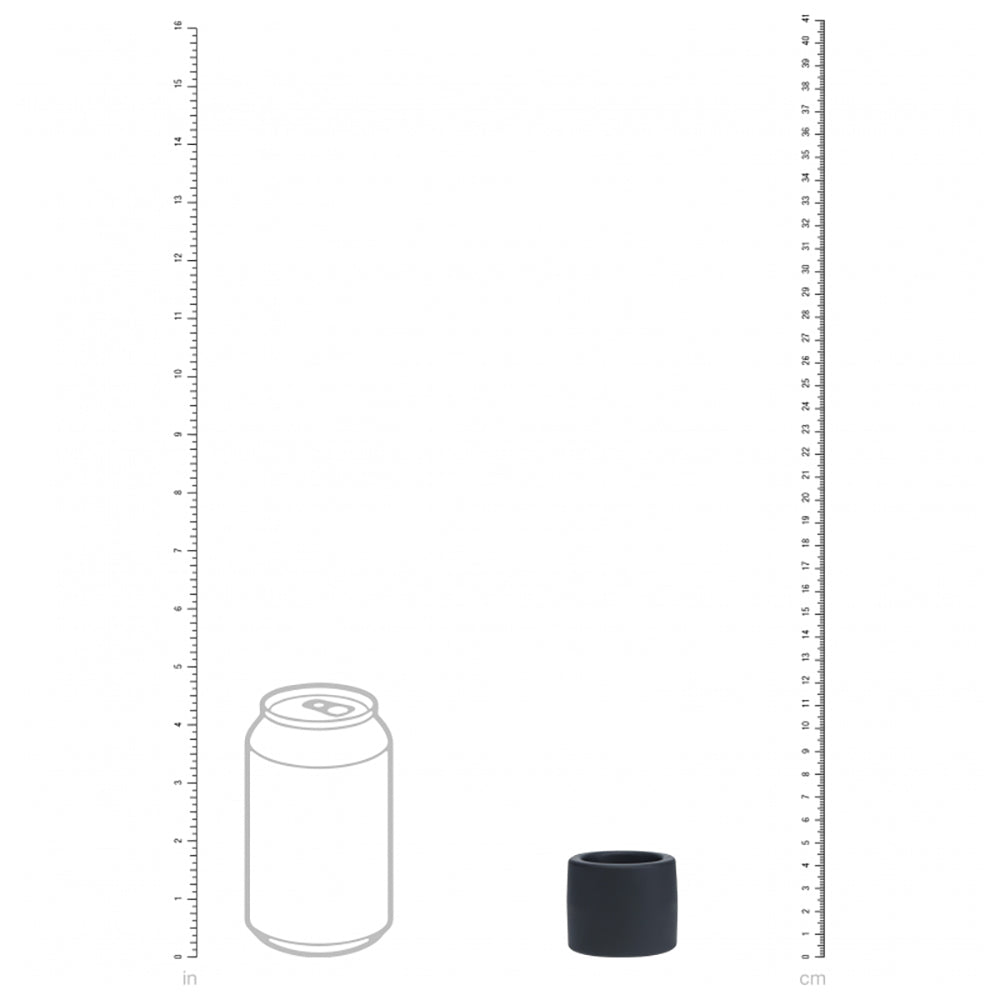 Levelz Liquid Silicone Ball Strap L 34mm Black