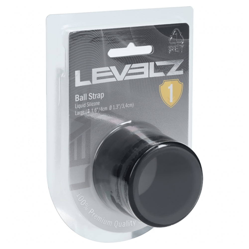 Levelz Liquid Silicone Ball Strap L 34mm Black