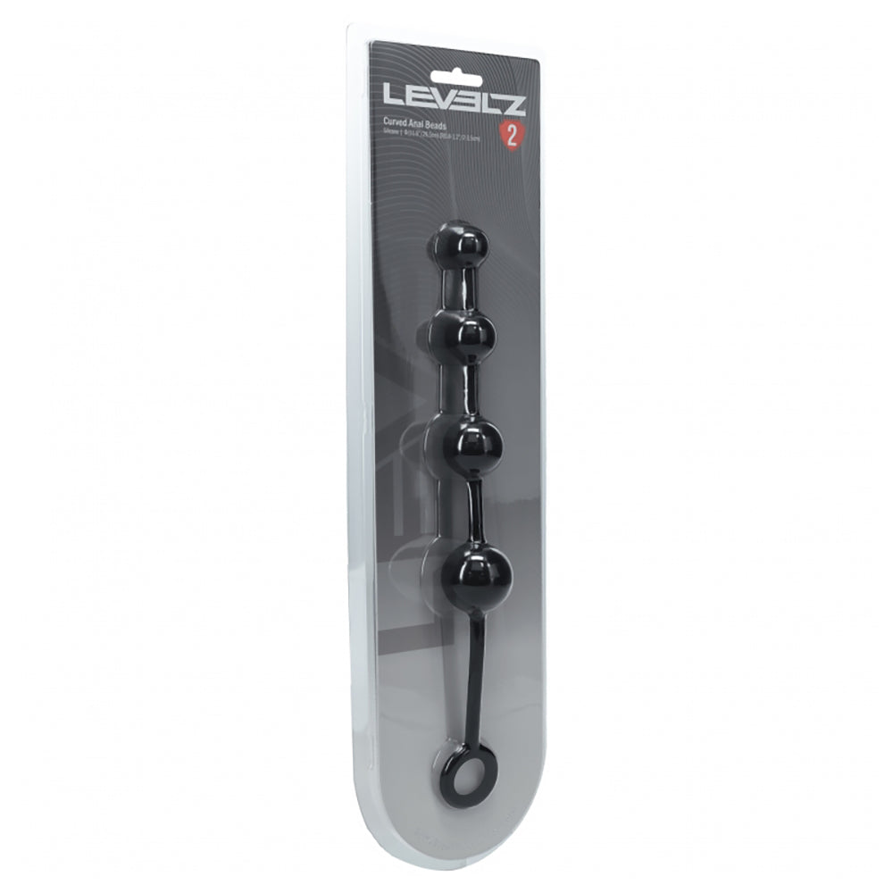 Levelz Curved Silicone Anal Beads