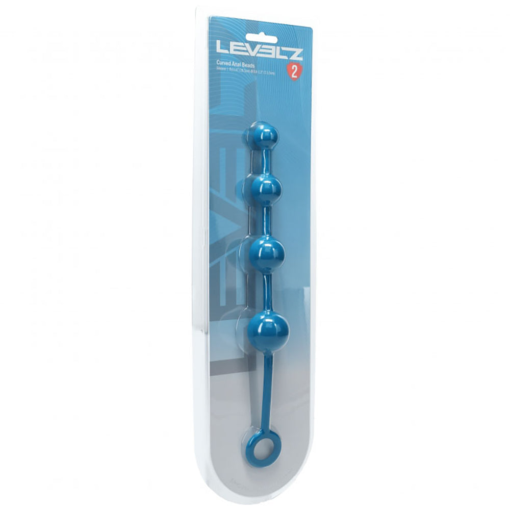 Levelz Curved Silicone Anal Beads