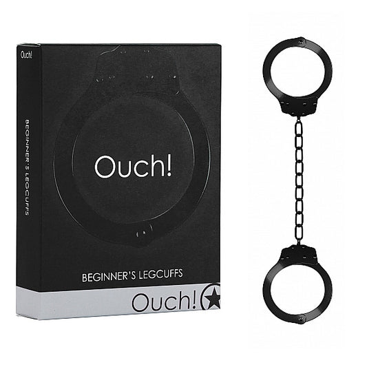 Ouch Beginner's Legcuffs - Black