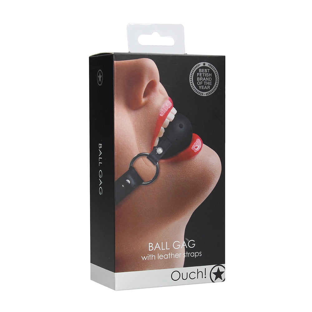 Ouch Gag Ball - Black