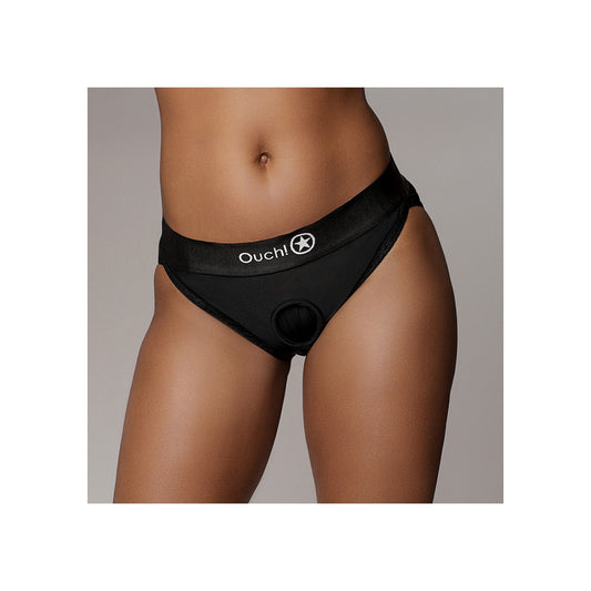 Ouch! Vibrating Strap-On Hipster M/L