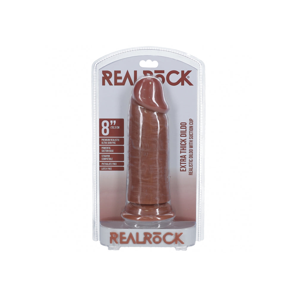 Realrock Extra Thick Realistic Dildo No Balls