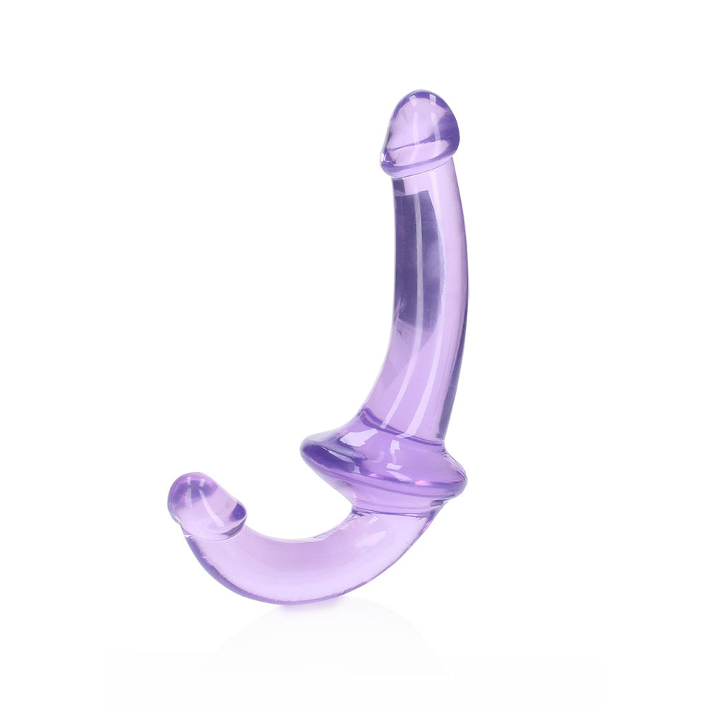 Realrock Crystal Clear Strapless Strap-On 6''