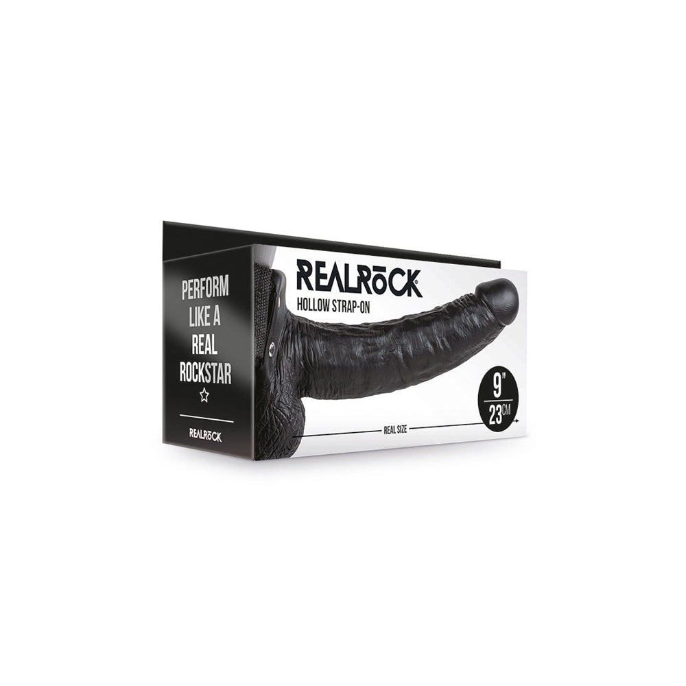 Realrock Hollow Strap-On With Balls