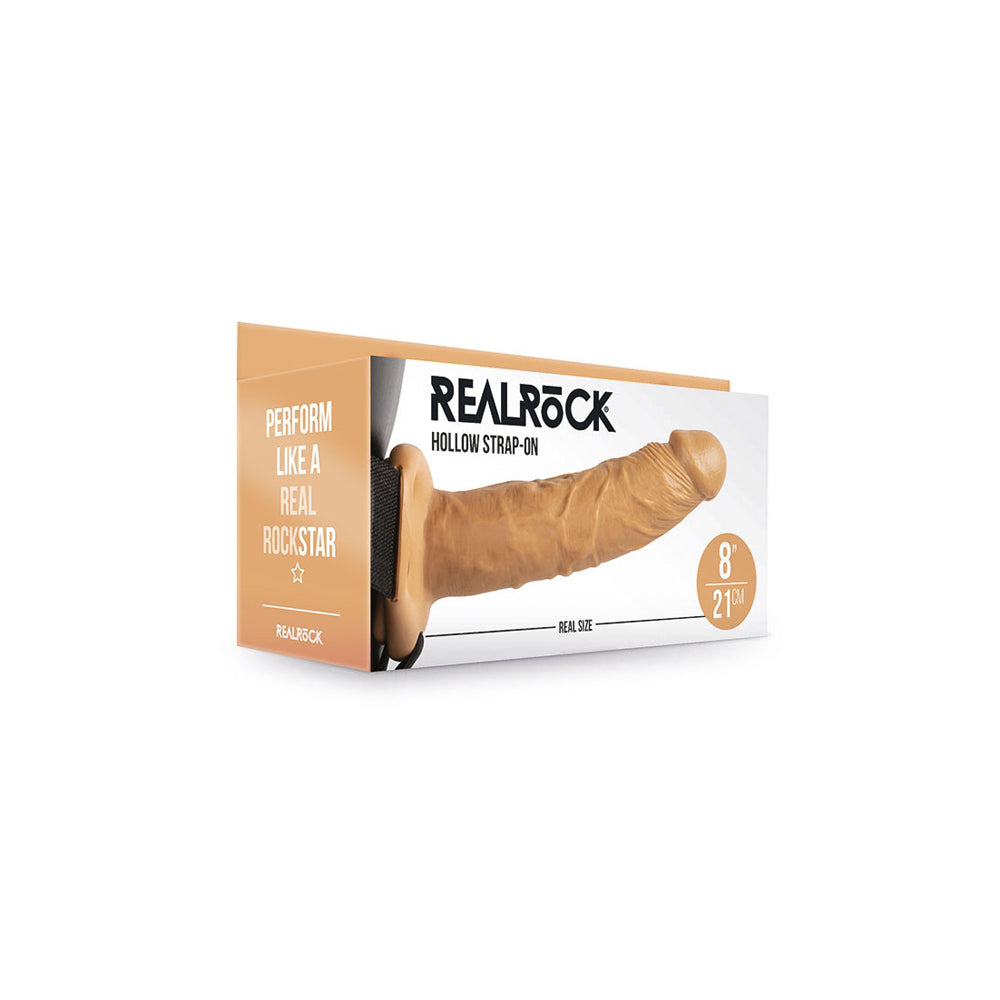 Realrock Hollow Strap-On Without Balls