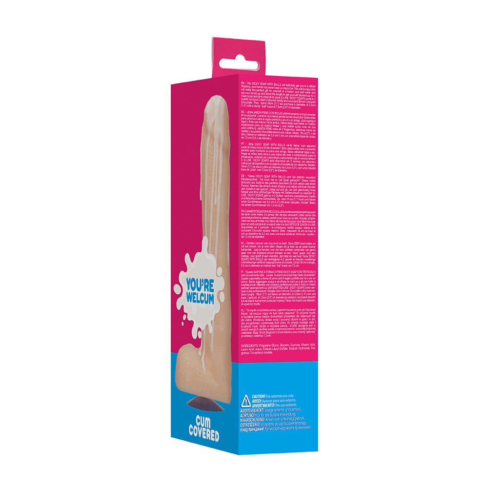Dicky Soap With Balls Cum Covered Flesh