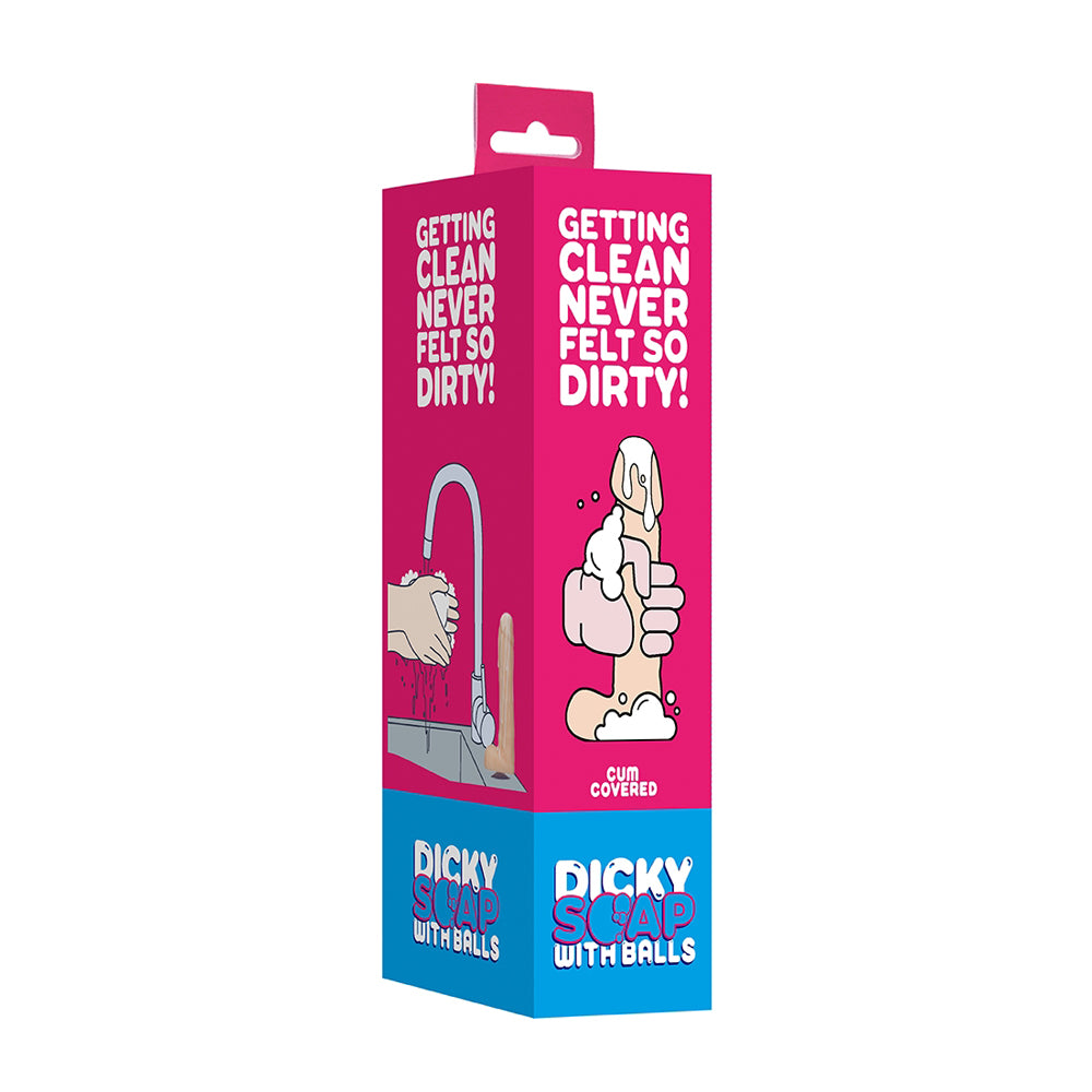 Dicky Soap With Balls Cum Covered Flesh